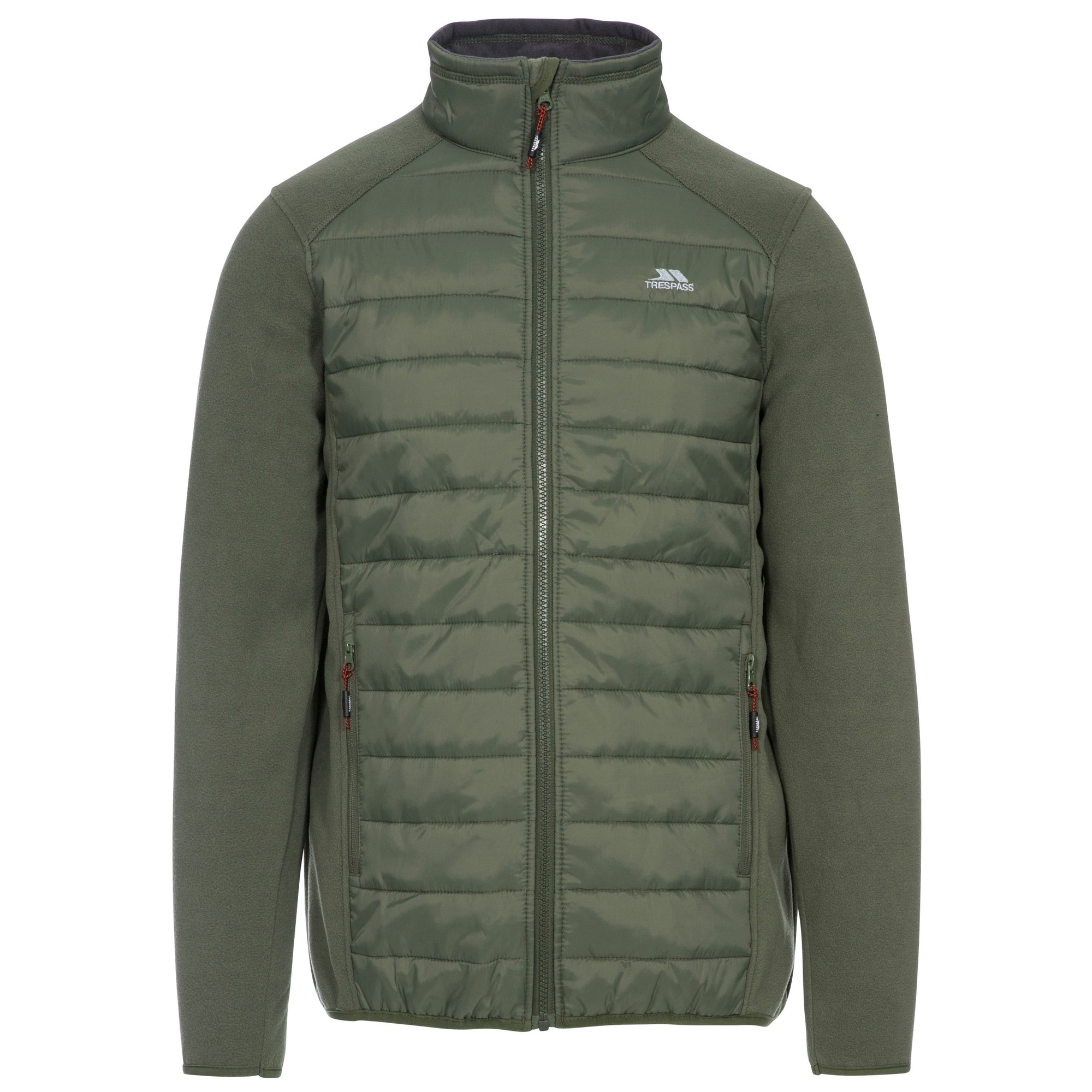 Trespass Mens Saunter Full Zip Fleece 