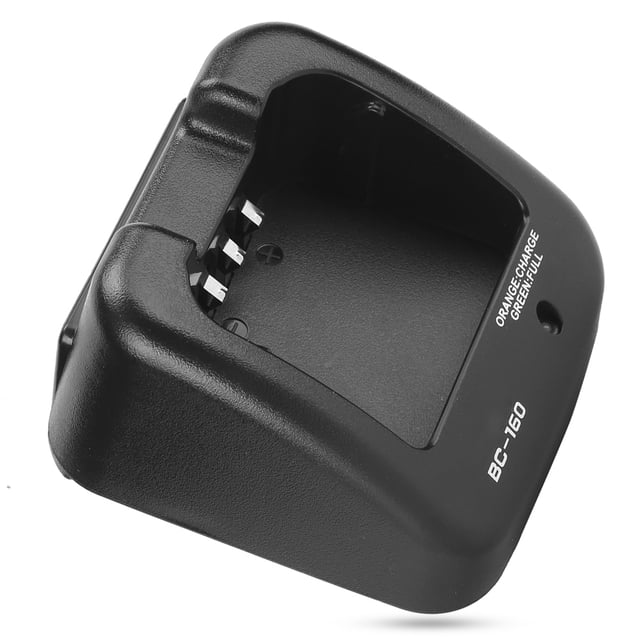 Base de carga, cargador rápido BC160 para cargador para cargador rápido ICOM Diseño revolucionario