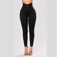 thumbnail image 3 of DPTALR Leggings de Base en Coton Extensible pour Femmes Taille Haute Ultra Doux Brossés, 3 of 9