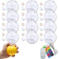 thumbnail image 1 of Milky Blank Skins Empty Stress Ball DIY Kit, Blank Pressure Ball Skin DIY Kit, Vacuum Squishy DIY Stress Ball Making Kit with Stress Ball Skin, Lid, Glue, 1 of 7