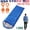 Blue, variant on Convertible Sleeping Bag with Hood - Opens into a Blanket, Lightweight, for All Seasons