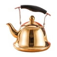 thumbnail image 3 of Siruishop Tea Kettle Fast Heating Anti Scalding Handle Small Kitchen Appliance Tea Pot 2.0L Gold, 3 of 8