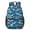 Monster Cartoon Truck Blue Pattern-3, variant on Monster Cartoon Truck Blue Pattern 17" Waterproof Oxford School Backpacks for Teens, S-Shape Padded Straps, for School, Travel, Hiking, Camping