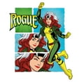 thumbnail image 2 of Women's Marvel: X-Men '97 Rogue Poses Portrait  Graphic T-Shirt, 2 of 4