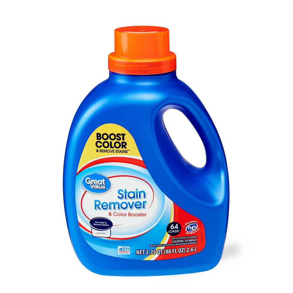 Great Value Laundry Stain Remover & Color Booster, 88 Ounce Walmart