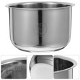 thumbnail image 1 of Cooker Inner Pot Large Capacity Rice Cooker Pot Round Cake Baking Pot Multi-use Rice Pot, 1 of 9