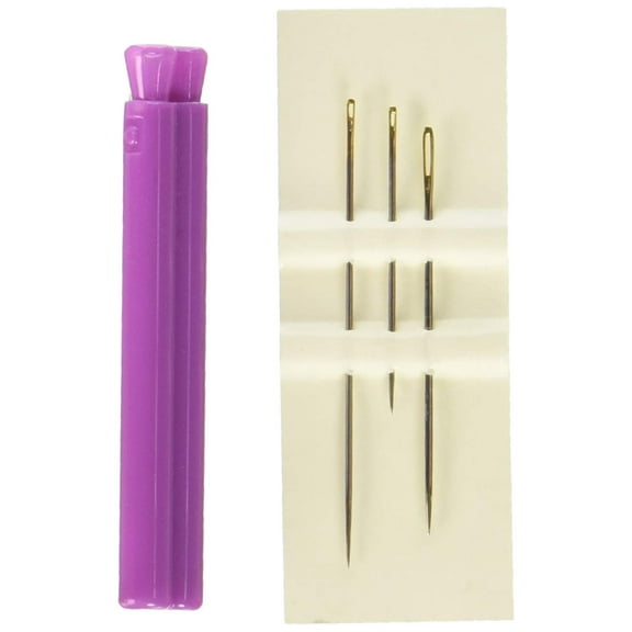 I Sew for Fun, Hand-Sewing Needles with Heart-Shaped Case