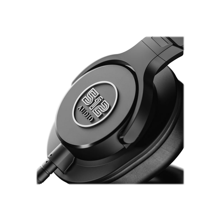 512 Audio Academy, Studio Monitor Headphones for Recording, Podcasting or  Broadcasting