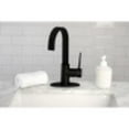 thumbnail image 3 of Kingston Brass LS8610NYL New York One-Handle 1-Hole Deck Mounted Bar Faucet, Matte Black, 3 of 5