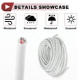 thumbnail image 6 of Unique Bargains Electrical Ground Wire Automotive Power Wire 49FT White TC 1 Pcs 18AWG 3 Conductor Fully Insulated& Soft Touch Jacket Universal, 6 of 7