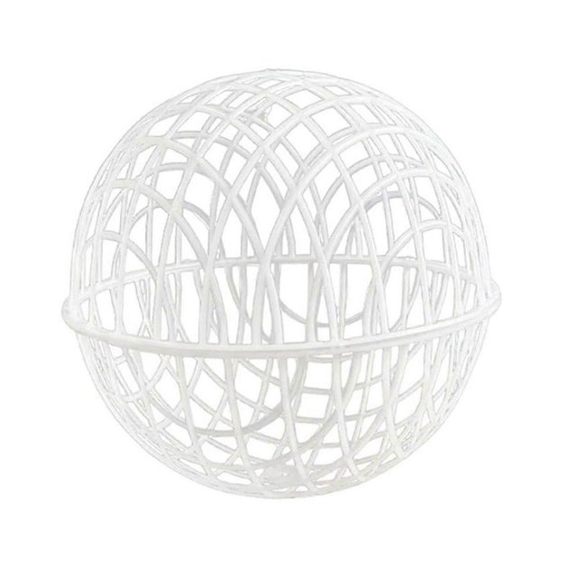 Chicken Balls Cage Pet Safe Chicken Cage Balls-Shape Chicken Hamster Balls Cage for Indoor Outdoor Feeding 20CM
