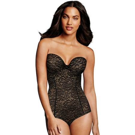 Maidenform Sexy Women's Sexy Lace Strapless Body (Best Strapless Body Shaper)