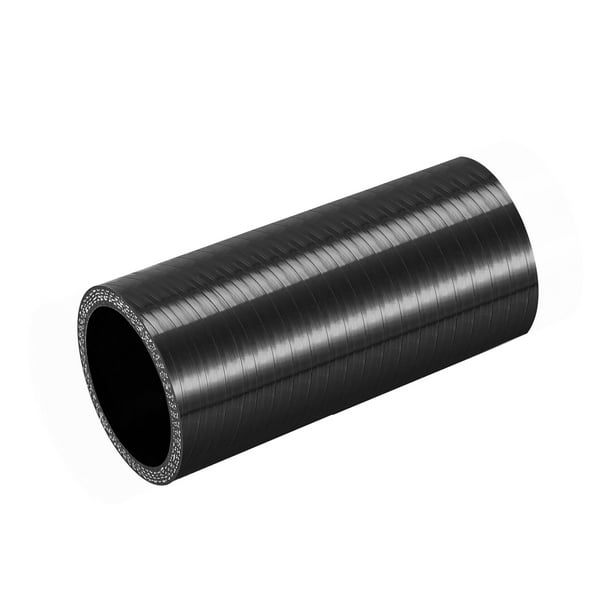 32mm 1.26" ID Coche Recto Silicona Acoplador Tubo 76mm Negro