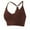 Wine-bras for women, variant on Bras for Women Comfort Wireless Jelly Bras Racerback Push Up Bra No Underwire Everyday Bras
