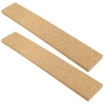 thumbnail image 3 of 2pcs Cork Board Strips Cork Bulletin Bar Strips Frameless Memo Board for Office, 3 of 8