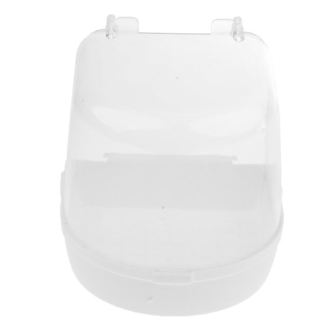 Bañera de polvo de pájaro loro , accesorio de jau, caja de de baño de pájaro, 4 estilos Sunnimix Bañera Bird Parrot