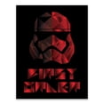 thumbnail image 1 of Artissimo Designs First Order Red Shapes Printed Canvas - 6.5W x 8.5H x .5D, 1 of 2