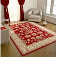 thumbnail image 3 of New Red Area Rugs 8x10 Living Room Rugs Floor Oriental Carpet Traditional Rugs, 3 of 7