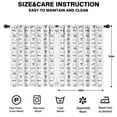 thumbnail image 2 of Blackout Kids Curtains,Monochrome Controllers Games Icons White Pattern Childrens Insulated Curtains Set Of 2,Bedroom Essentials,Toddler Room Decor 42"x54", 2 of 5