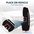 thumbnail image 3 of Unique Bargains Dash Cover for Hyundai Santa Fe Non-Slip Dash Cover Mat | Front Dash Cover Mat Black Red 1Pcs, 3 of 7