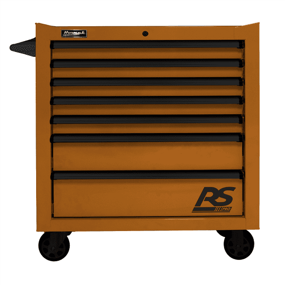 Homak Manufacturing 36 in. RS PRO 7-Drawer Roller Cabinet with 24 in. Depth
