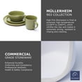MULLERHEIM 903 Collection 16Piece Contemporary Ceramic Stoneware
