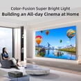 thumbnail image 4 of 4K HDR LED Smart Projector Full HD 1080P 5G WiFi Android 11 TV Portable Home Theater Projetor 3D Auto Focus with Dolby Audio, 4 of 5