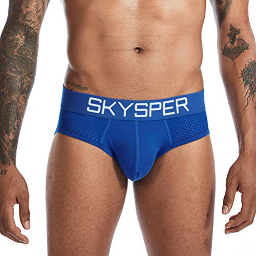 Athletic Supporters for Men SKYSPER Men's Jockstrap Breathable Mesh Jock Straps Male Underwear 