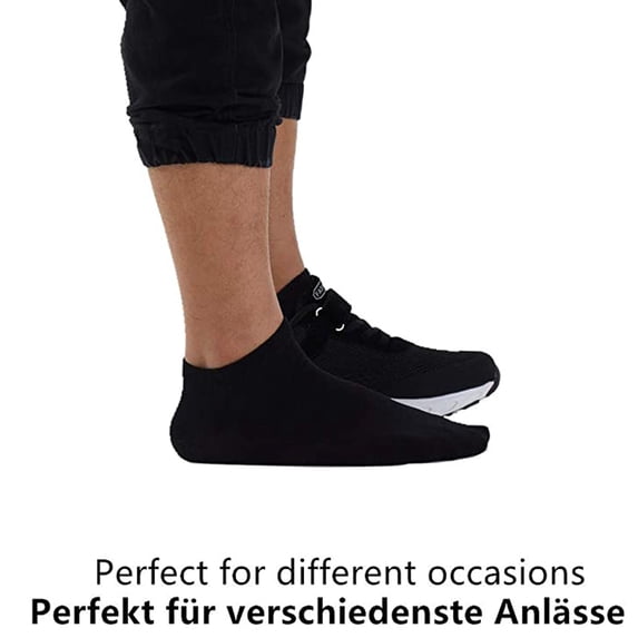dmqupv Compression Socks Womens Women's Men's Breathable Sports Half 5Pairs Short No Show Socks Men Bulk Socks Black One Size
