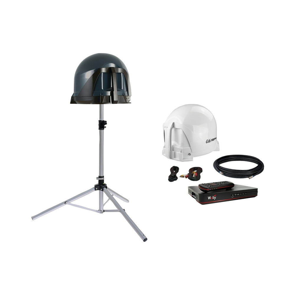 King VQ4450 DISH Tailgater Bundle with BONUS Tripod Portable