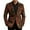 Brick Red-f, variant on Mens Christmas Jacket Blazer Corduroy Xmas Print Holiday Party Jacket One Button Slim Business Blazers with Pockets