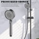 thumbnail image 4 of Cabezal Ducha 5 Modos ABS Cabezal Ducha Ajustable para Baño Doméstico (gris), 4 of 7