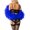 Blue, variant on EliteGoogv Womens Dance Scarves Belly Dance Performance Fire Fan With Glitter Fringe Trim For Stage Show Wedding Guest Accessories Blue One Size