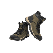 Original Woodland Men's Leather Boots (#2348116_Olive Green)