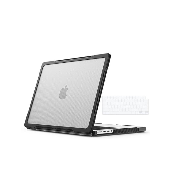 Compatible with MacBook Pro 14 inch Case 2025 2024 2023 2022 2021 M5 M4 M3 M2 M1 A3434 A3112 A3185 A3401 A2918 A2992 A2779 A2442, Heavy Duty Rugged Hard Shell Shockproof Cover with Keyboard Skin