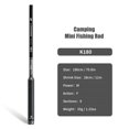 thumbnail image 1 of Ultralight Carbon Mini Fishing Rod - 28cm Compact for Camping Fishing, 1 of 12