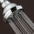 thumbnail image 2 of AquaDance 3.5 Inch Chrome Shower Head with 6 Settings Adjustable Model 3301, 2 of 5