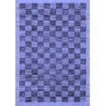 thumbnail image 1 of Ahgly Company Machine Washable Indoor Rectangle Abstract Blue Modern Area Rugs, 6' x 9', 1 of 4