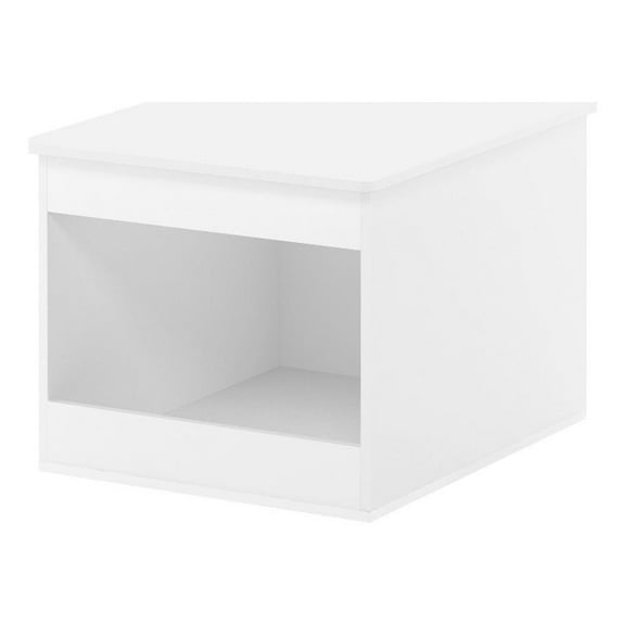 Pemberly Row Top Opening Litter Box Enclosure in Solid White