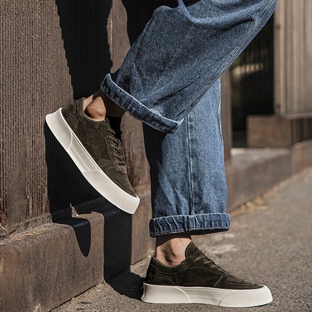 Zapatos casuales para hombre, Zapatos bajas transpirables, cómodas para la oficina de trabajo masculina Wdftyju Tenis De Mujer Tenis De Hombre