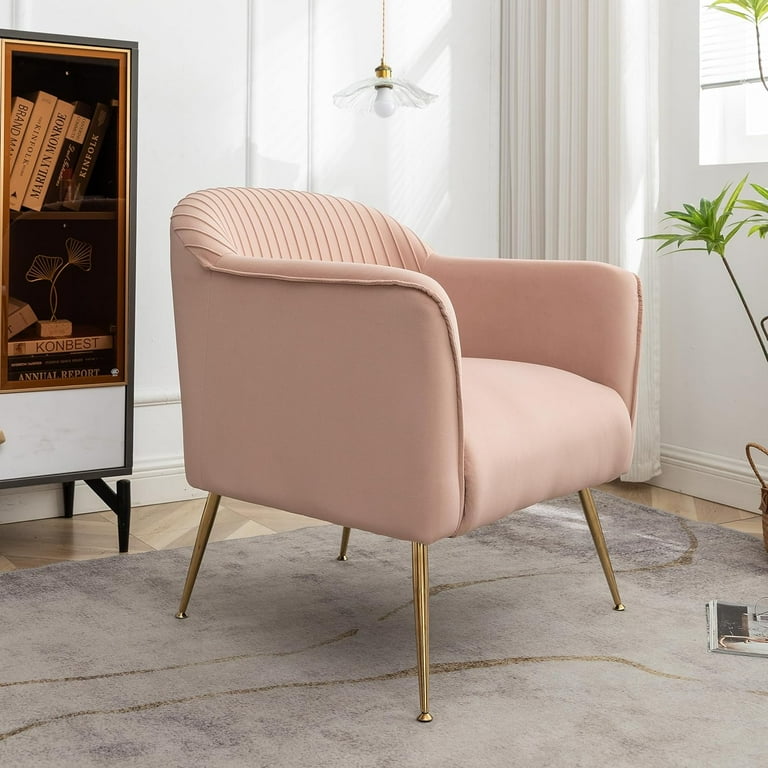 US Pride Furniture Contemporary Velvet Accent Chairs for Living