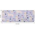 thumbnail image 7 of Golden Retriever Dog with Cherry and Rainbow Kitchen Rug Mat,Kitchen Runner Rugs Non Skid Washable,Decorative Kitchen Floor Mats for Kitchen,Sink,Laundry,17"x47.2", 7 of 7