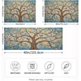 thumbnail image 4 of GZHJMY Satin Pillowcase for Hair and Skin Breathable Slip-Cool, Wrinkle-Resistant Soft and Smooth 20x30In Single Side Envelope Opening Without Zipper Art Tree, 4 of 7