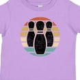 thumbnail image 4 of Inktastic Bowling Sunset for Bowler Silhouette Bowling Pins Boys or Girls Toddler T-Shirt, 4 of 5