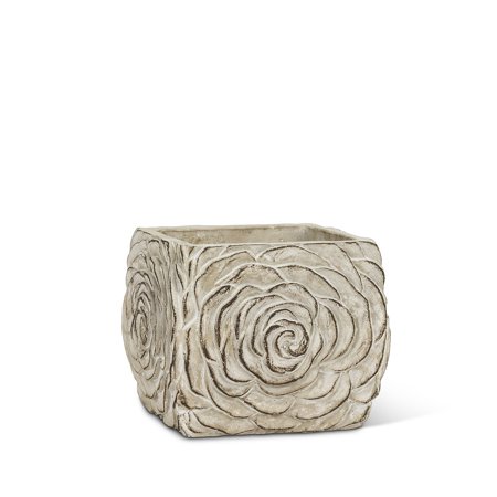 Set of 1 Small Square Flower Bloom Planter