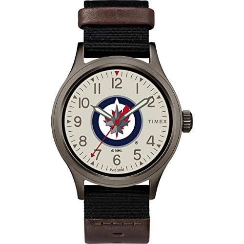 Timex Men's TWZHJTSMB NHL Clutch Winnipeg Jets Watch