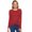 2#Wine Red, variant on Purcoar Women's Button Down V-Neck Soft Knit Sweater Cardigan