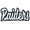 Black on White, variant on Raiders Football Embroidered Sew/Iron On Patch 4.1" x 1.9"