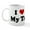 White, variant on CafePress - I Love My Tio Mug - 11 oz Ceramic Mug - Novelty Coffee Tea Cup