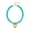 Blue, variant on Chunky Heart Necklaces for Women Colorful Resin Beaded Choker Necklace Trendy Acrylic Choker Jewelry